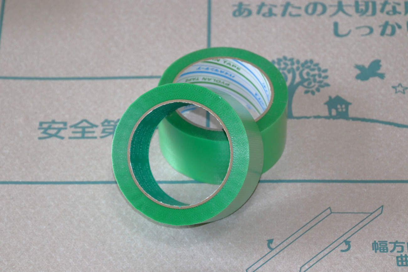 安価 古藤工業 Monf No.890 カラー布粘着テープ 緑 厚0.22mm×幅50mm×長さ25m 30巻入り 